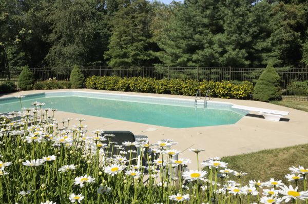 Concrete Deck Installation in Kernersville