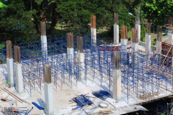 Foundation Pier Installation in Kernersville