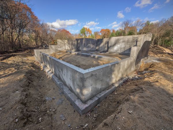 Foundation Wall Pouring in Kernersville