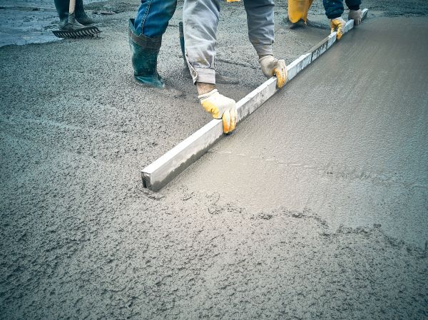 Cement Slab Installation in Kernersville
