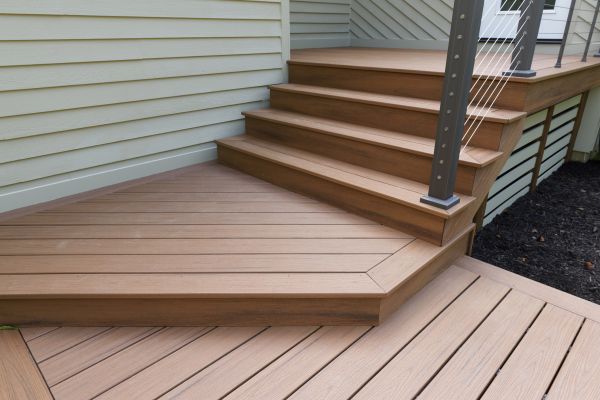 Patio Staircase Construction in Kernersville