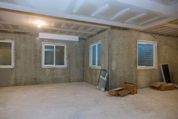 Basement Concrete Installation in Kernersville