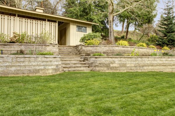 Retaining Wall Construction in Kernersville