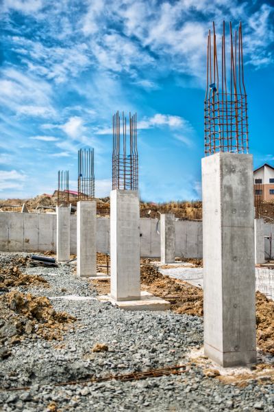 Concrete Footer Pouring in Kernersville