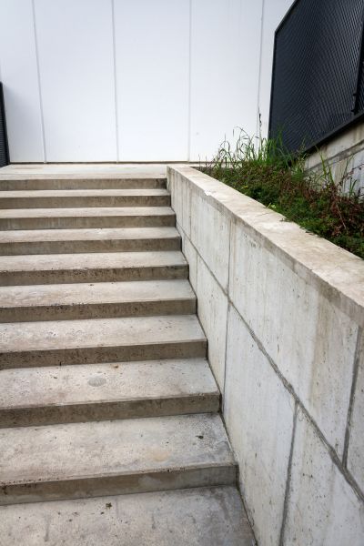Cement Stair Installation in Kernersville