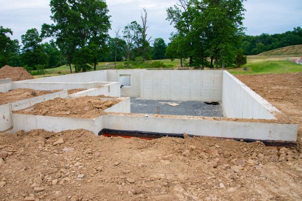 Basement Foundation Pouring in Kernersville