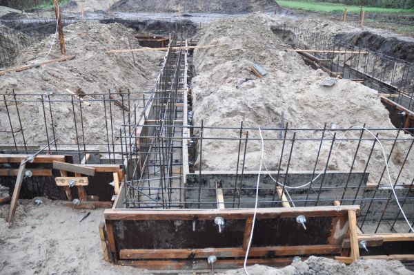 House Footing Construction in Kernersville
