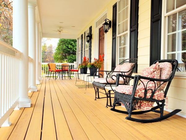 Front Porch Renovation in Kernersville