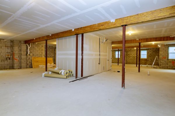Basement Slab Installation in Kernersville