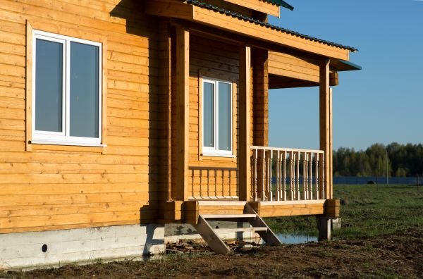 Cabin Footing Construction in Kernersville