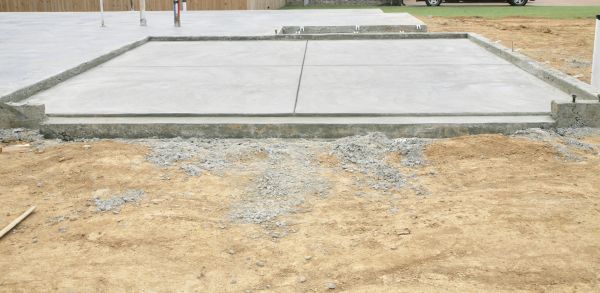 Garage Foundation Replacement in Kernersville
