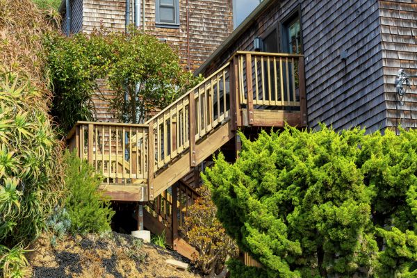 Patio Stair Installation in Kernersville