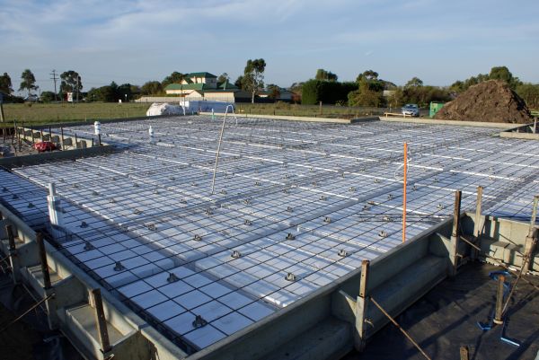 Barn Pad Construction in Kernersville