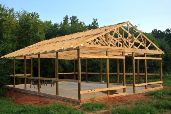Barn Pad Installation in Kernersville