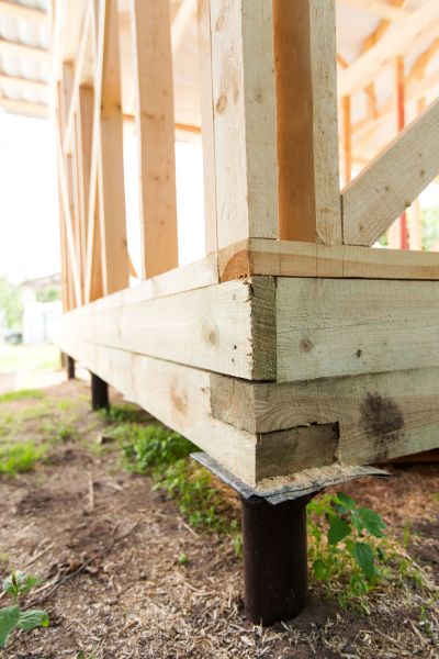 Barn Footing Construction in Kernersville