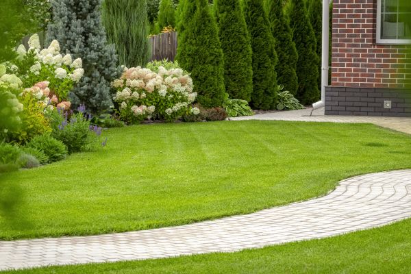 Landscape Walkway Installation in Kernersville