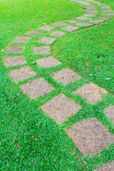 Backyard Pathway Construction in Kernersville