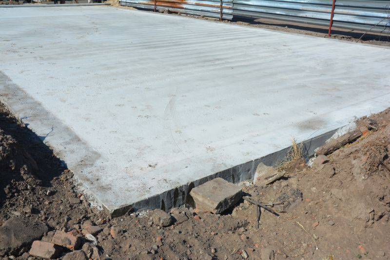 Cement Pad Construction