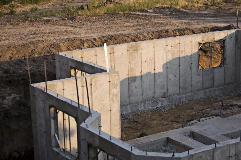 Foundation Wall Pouring detail